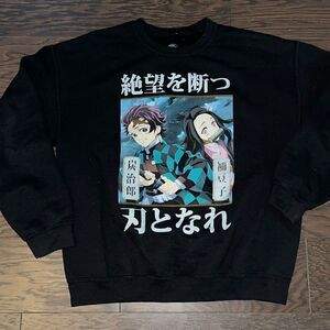 Men's Large Pullover Fleece Sweatshirt Anime Japan characters comic on Bebop